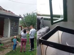 Zamalo tragedija kod Travnika: Grom udario u prozor pod kojim je spavala beba, zasule je krhotine