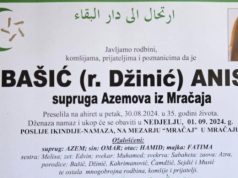 TUGA U BiH: Preminula mlada majka Anisa Bašić, tuguju suprug, sin i porodica