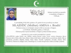 U 35. godini života preminula Amina Silajdžić