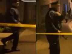 Prvi snimak ispred policijske stanice u Bosanskoj Krupi gdje su napadnuti policajci