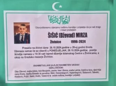 ŽIVINICE TUGUJU: U 28. godini preminuo Mirza Šišić