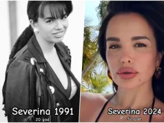 SEVERINA BEZ SILIKONA, NA SLIKAMA JE JEDVA PREPOZNALI! Ovako je pjevačica izgledala dok nije otišla pod nož: Gore društvene mreže