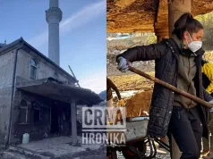 Amina (20) koja je u poplavama izgubila čak 9 članova porodice, satima čistila džamiju u Donjoj Jablanici