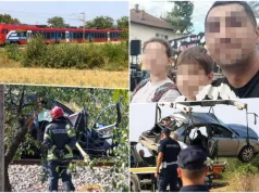 TAKSISTA U SMRT ODVEO SEBE I DVOJE MALIŠANA – BRATA (12) I SESTRU (14): Prošao na crveno svjetlo kad je naletio voz – novi detalji tragedije
