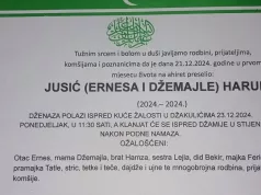 Neviđena tuga u Krajini: U prvom mjesecu života preminuo Harun Jusić