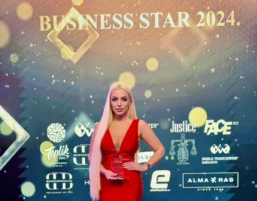 Dodjela nagrada Business Star 2024. emitovana sinoć na Face TV-u: Sara Bero, heroina iz Crne Gore, prva među nagrađenima