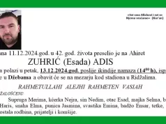 Teške riječi, suze, tuga u Zavidovićima: Adise, prerano si nas napustio