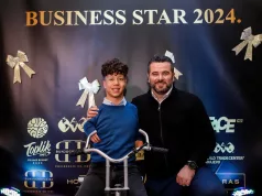 Ismail Barlov, dječak hrabrost, dobitnik specijalnog priznanja na Business Star 2024.