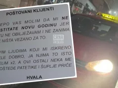 Sarajevski taksista ne želi da mu se čestita Nova godina: “Ne obilježavam. Poštedite me patetike i šuplje priče”