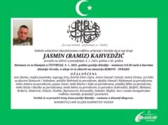 Objavljen termin dženaze Jasminu Kahvedžiću, ocu četvero djece