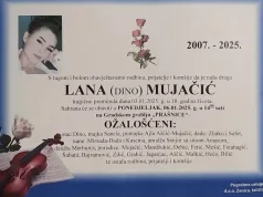 Poznat termin sahrane djevojke iz Zenice koja je poginula u stravičnoj nesreći u Lašvi