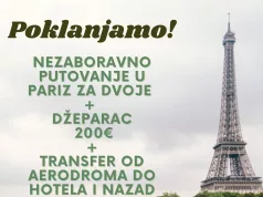 Počelo najveće regionalno darivanje: Putovanje u Pariz preko Sare Bero čeka dobitnike