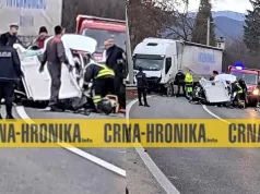 U sudaru kamiona i automobila poginuli supružnici i njihova djeca