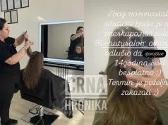 Sarajevska frizerka besplatno šiša djevojčice do 14 godina: “Želim olakšati roditeljima”*