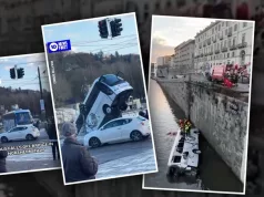 (VIDEO) JEZIV SNIMAK! Autobus krenuo u rikverc na mostu, nakon pet sekundi se SURVAO U RIJEKU: Vozač Nikola krenuo po đake, nisu uspjeli da mu spasu život