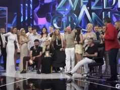 Ovim riječima je Saša Popović odjavio posljednju emisiju “Zvezda Granda” koju je vodio: “Te noći je znao da je pred njim najteža bitka”