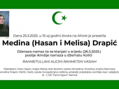 TUGA PREGOLEMA: U 15. godini preminula Medina Drapić, mlada djevojka koja je bila za primjer