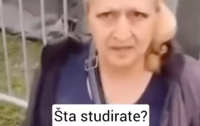 “Prosvjednica” iz Beograda je glumila da je studentica, morate čuti što studira “Prosvjednica” iz Beograda je glumila da je studentica, morate čuti što studira