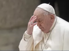 Umro papa Franja