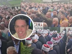 Klanjana dženaza nastradalom mladiću Harunu Zahiroviću: Rijeka ljudi oprostila se od maturanta