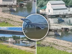 Tek položio, pa s djevojkom sletio u Savu ispod Mosta: Prve slike s lica mjesta, ČUDOM PREŽIVJELI!