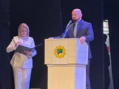 Ministar Isak na obilježavanju 22. maja, Dana policije Ministarstva unutrašnjih poslova Tuzlanskog kantona