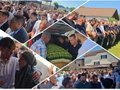 Posljednji ispraćaj Hane Akmadžić