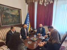 Federalni ministar unutrašnjih poslova Ramo Isak primio je ambasadora Republike Turske u Bosni i Hercegovini Njegovu ekselenciju Emina Aksekija