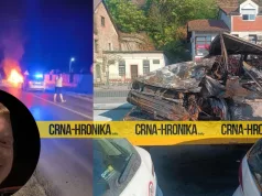Tragedija kod Doboja: Nakon sudara mladić izgorio u automobilu, imao je samo 24 godine