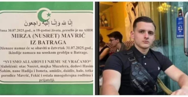 Maloljetnik izbo nožem Mirzu Mavrića (17) u masovnoj tuči ispred kafića