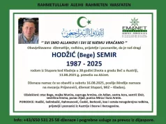 U Beču preminuo Semir Hodžić iz Stupara kod Kladnja