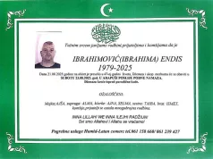 Preminuo Endis Ibrahimović, mladi otac dvije djevojčice