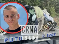 U saobraćajnoj nesreći život izgubio 18-godišnji Đorđe Mitrić