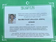 Objavljeno mjesto i vrijeme dženaze tragično preminuom 23-godišnjem Adnanu Mahmutagiću