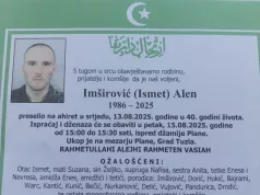 Preminuo Alen Imširović u 40. godini života