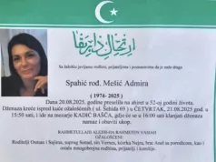 Tiho je ispraćena Admira Spahić rođ. Mešić