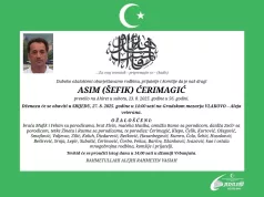 U subotu preminuo Asim Ćerimagić