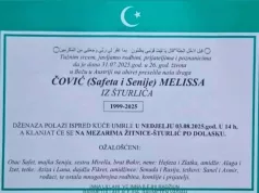 Tuga u dijaspori: U Beču preminula Melissa Čović u 26. godini života