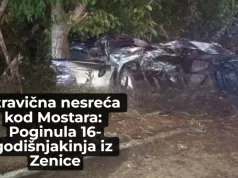 Crno jutro na bh. cestama: Poginula 16-godišnja djevojka