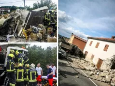 Strašna nesreća u Sloveniji: Vozač kamiona iz BiH udario u porodičnu kuću i poginuo