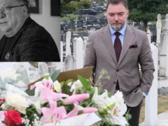 Staša Košarac posjetio mezar Halida Bešlića: „Neka srce govori, neka duša počiva“