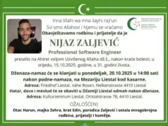Bolna vijest iz Švicarske: U 31. godini preselio mladić porijeklom iz Sjenice