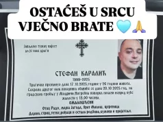 Zola slomljen od boli: Oproštaj od prijatelja koji je prerano otišao – “Ostaćeš u srcu vječno, brate”