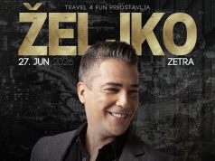Željko Joksimović se vraća u Sarajevo: Spektakularni koncert u Zetri 27. juna 2026.