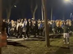 Beč u znaku Zmajeva: 20.000 navijača krenulo prema stadionu za odlučujući meč (VIDEO)