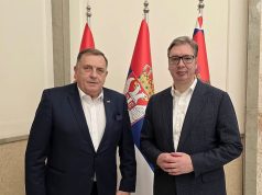 Dodik ponovo otišao kod Vučića, poručio da “stoje rame uz rame”