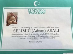 GRAD ZAVIJEN U CRNO: Poznat termin dženaze malenoj Asali Selimić