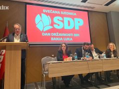 DOJAVA BOMBE NA SVEČANOSTI SDP-A U BANJOJ LUCI: Tradicionalno obilježavanje Dana državnosti pod tenzijom