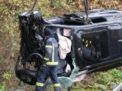 PREDNJI DIO POTPUNO UNIŠTEN, OTVORILI SE AIRBAGOVI, OTPAO TOČAK: Pogledajte vozilo iz kojeg su stradali Ana Radović i Aleksandar (VIDEO)
