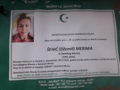 Preminula Merima Šehić u 30. godini života: Porodica i prijatelji zavijeni u tugu